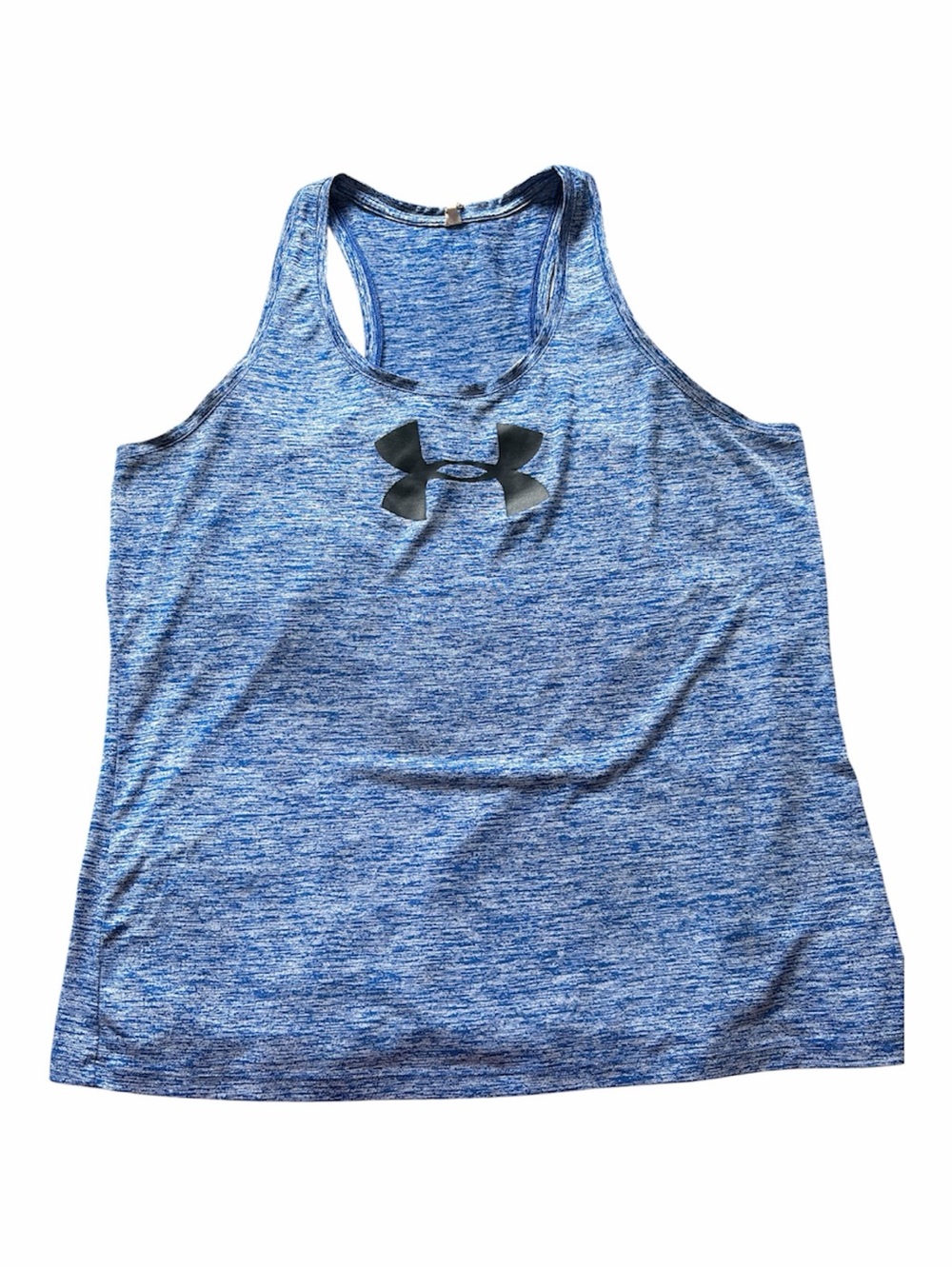 Under Armour Blue Heather Racerback Performance Tank